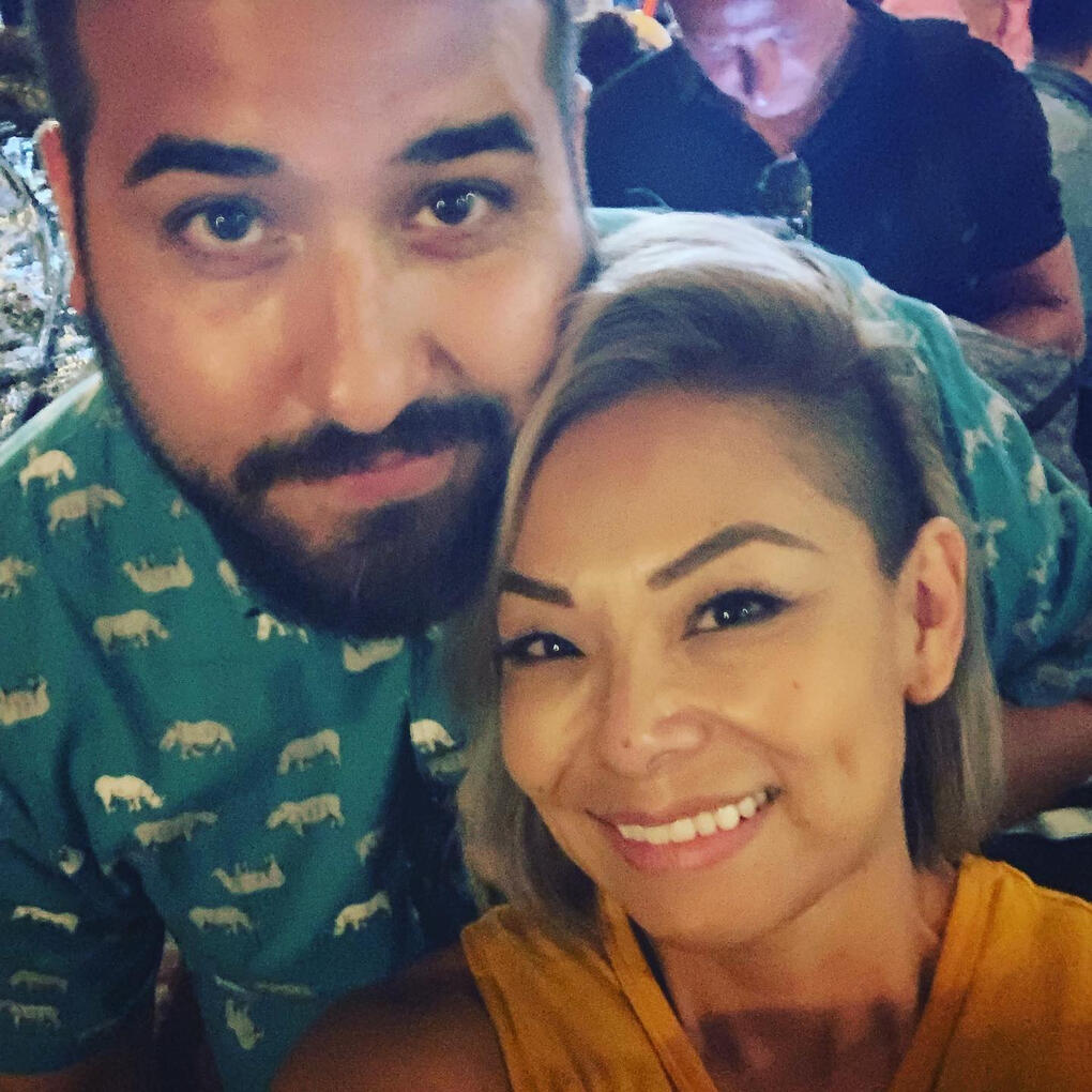 Ray Hernandez participating in a Rockwall charity run